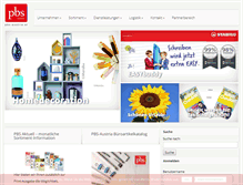 Tablet Screenshot of pbs-austria.at